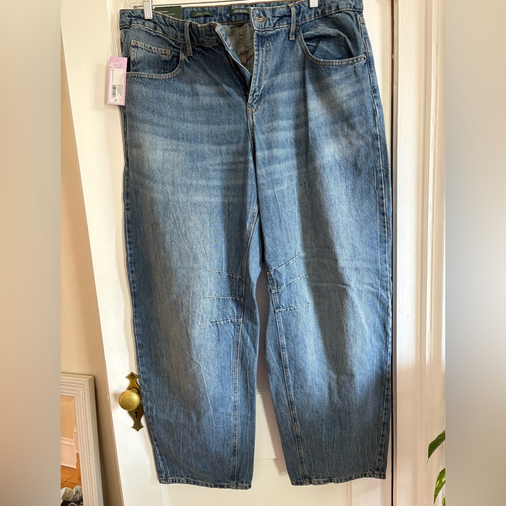 wild fable Light Blue Boyfriend Jeans